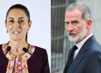 Sheinbaum recibirá al rey Felipe VI en Palacio Nacional