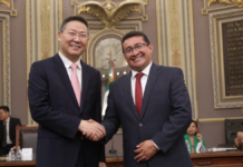 Congreso fortalece lazos de cooperación entre Puebla y China