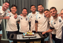 Lionel Messi festeja su cumpleaños 39 en plena competencia