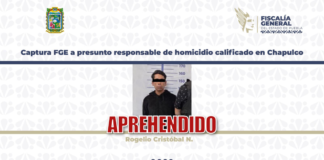 Detienen a presunto responsable de homicidio ocurrido en Chapulco