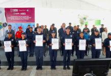 Puebla refuerza corporaciones de seguridad con 330 egresados