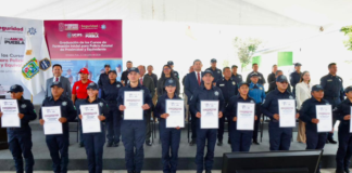 Puebla refuerza corporaciones de seguridad con 330 egresados