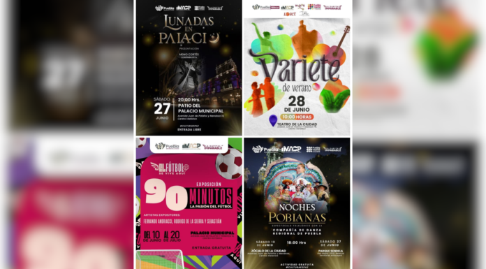 Disfruta un fin de semana con música, arte y cine en Puebla