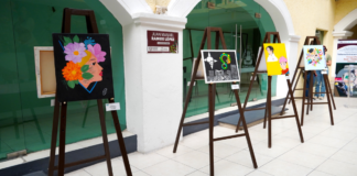 Texmelucan inaugura exposición artística de estudiantes de la UTH