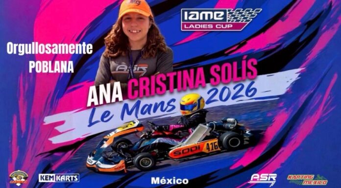 Karting: Poblana de 16 años representará a México en Francia