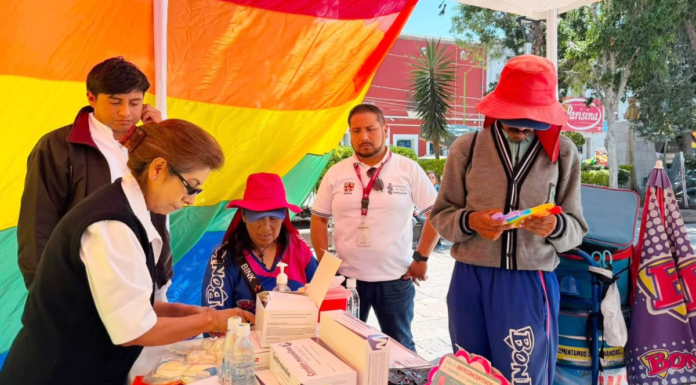 Texmelucan realiza jornada de salud por el Día del Orgullo