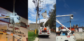 San Pedro Cholula repara 40 luminarias en barrios y juntas auxiliares