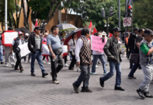 Marcha de la 28 de Octubre afecta vialidades en Puebla