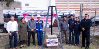 San Andrés Cholula inicia construcción de barda perimetral en bachillerato