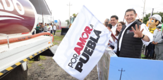 Arranca obra para ampliar carretera en San José Chiapa–Grajales