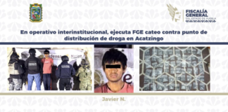 Desmantelan presunto punto de narcomenudeo en Acatzingo