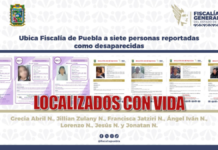 Localizan con vida a siete personas desaparecidas en Puebla
