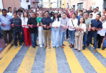 Ariadna Ayala inaugura rehabilitación de la Calle 5 Norte