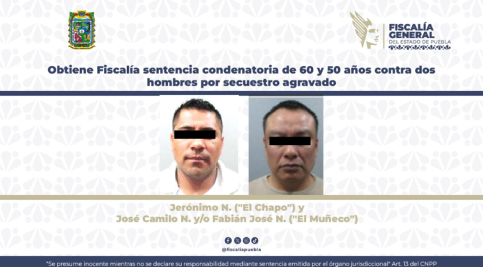 FGE logra sentencia contra dos hombres por secuestro agravado
