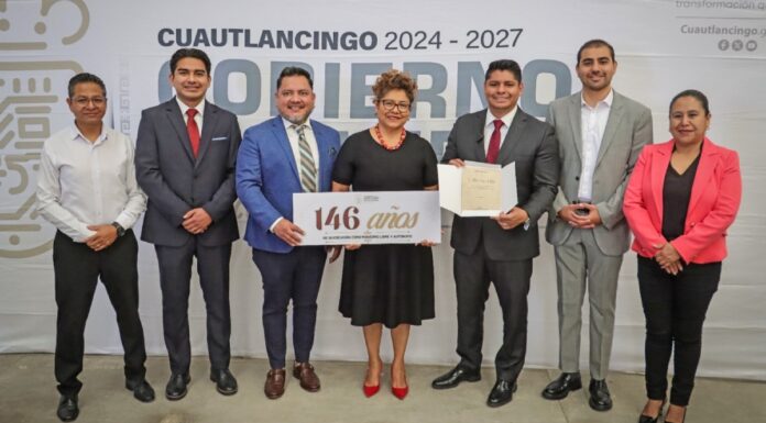Omar Muñoz encabeza 146 aniversario de Cuautlancingo