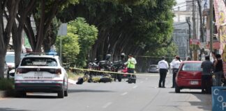 Adulto mayor muere por choque de motocicletas en la 14 Sur