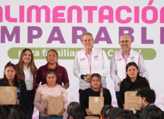 DIF Puebla Capital entrega 3 mil despensas en San Andrés Azumiatla