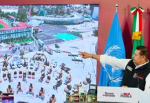 Armenta destaca modelo de infraestructura y pavimentación en Puebla