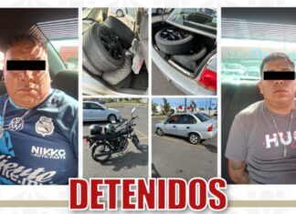 Caen ladrones de autopartes en Angelópolis; querían vender llantas a su víctima