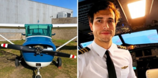 Piloto salta de avioneta y deja a su alumna al mando en Argentina