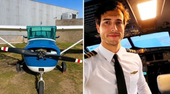 Piloto salta de avioneta y deja a su alumna al mando en Argentina