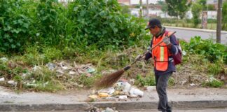 Continúan trabajos de limpieza en San Juan Calvario y Santiago Mixquitla