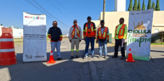 “Barriendo tu Calle” interviene 31 vialidades en San Pedro Cholula