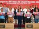 Tonantzin Fernández entrega 2 mil calentadores solares en San Pedro Cholula