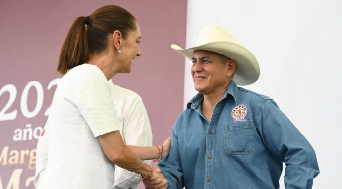 Sheinbaum entrega apoyos para cañeros de Morelos