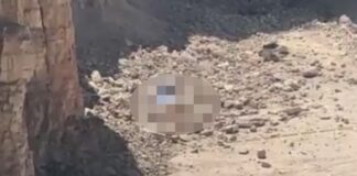 Adulto mayor muere al caer de cantera de 35 metros en Tehuacán