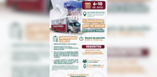 Texmelucan recibirá Caravanas por la Salud “Por Amor a Puebla”