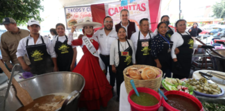 Pepe Chedraui inaugura 5.° Festival de las Carnitas en Totimehuacan