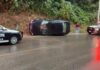 Choque en Arco Oriente de Teziutlán deja dos menores lesionados