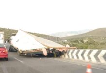 Accidente en la Puebla-Orizaba genera cierre vial en Cuesta Blanca