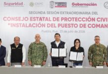 CNPC y Puebla instalan Puesto de Mando por temporada de lluvias