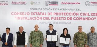 CNPC y Puebla instalan Puesto de Mando por temporada de lluvias
