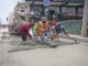 Omar Muñoz supervisa pavimentación en calle Tlaxcala de Cuautlancingo