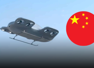 China apuesta por taxis voladores con el nuevo EFC1200