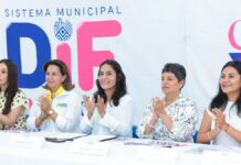 Lupita Cuautle firma convenios para ampliar asistencia social en San Andrés Cholula