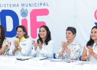 Lupita Cuautle firma convenios para ampliar asistencia social en San Andrés Cholula