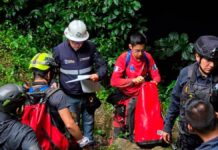 Hallan dos cuerpos más en gruta de Cuetzalan; suman tres fallecidos