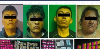Aseguran punto de narcomenudeo en la Puebla-Tehuacán