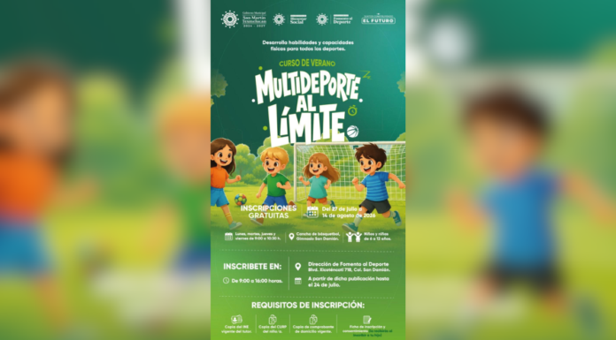 Texmelucan invita al curso de verano “Multideporte al Límite”