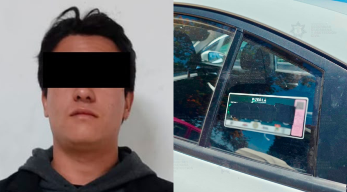 Capturan a presunto ladrón tras reporte en Cuautlancingo