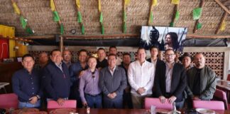 Pável Gaspar sostiene encuentros con empresarios y productores de Ocoyucan
