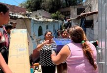 Puebla capital entrega enseres a damnificados por lluvia