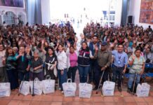 San Andrés Cholula beneficia a hogares con productos de canasta básica