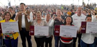 Entregan recursos a 508 comités de Obra Comunitaria en Puebla