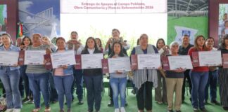 Armenta entrega 621 apoyos al campo en Atempan