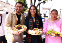 Lupita Cuautle presenta la 25.ª Feria del Queso en Tonantzintla